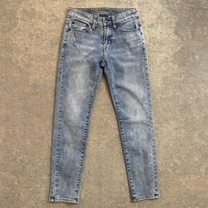 American Eagle Outfitters Extreme Flex 4 Skinny Jeans Mens 26x28 Light Wash